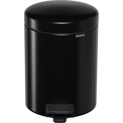 Brabantia Newicon Πεντάλ Κάδος 5,0 L Μαύρος Ματ