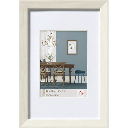 Walther Fiorito Λευκό Κάδρο 20x30 με Passepartout EF030W