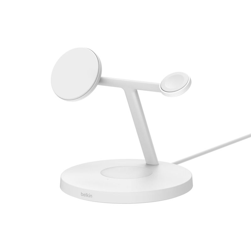 Belkin BOOST CHARGE PRO Qi2 3in1 magn.Charg.St.15W wh. WIZ032kqWH