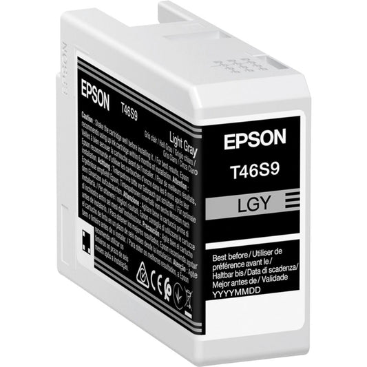 Epson Ink Cartridge Light Gray T 46S9 25ml Ultrachrome Pro 10
