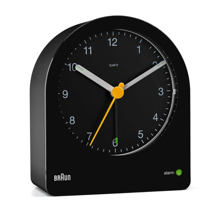 BRAUN BC22 BK Quartz Alarm Clock Black