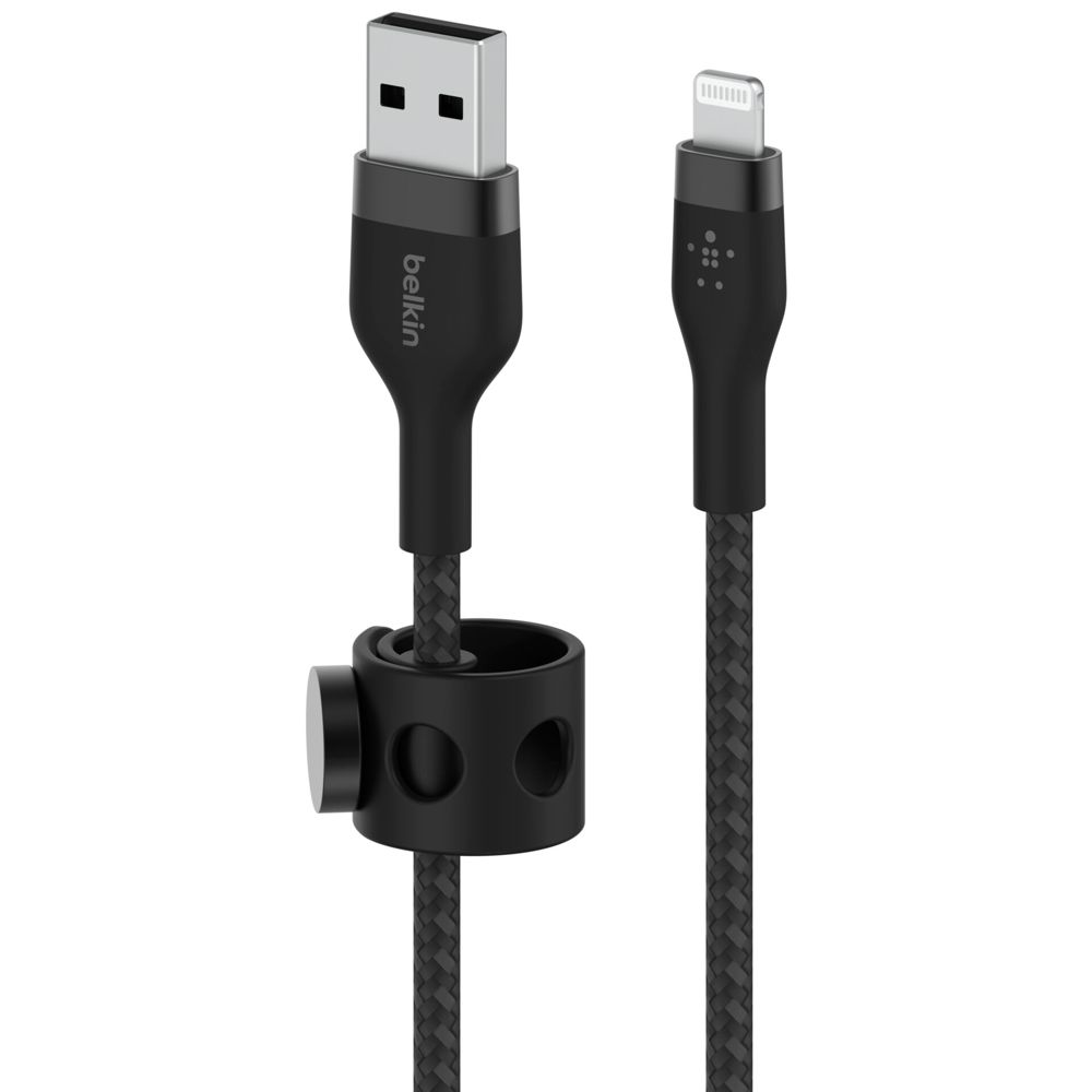 Belkin Flex Lightning/USB-A 1m MFi Certified Cable - Black