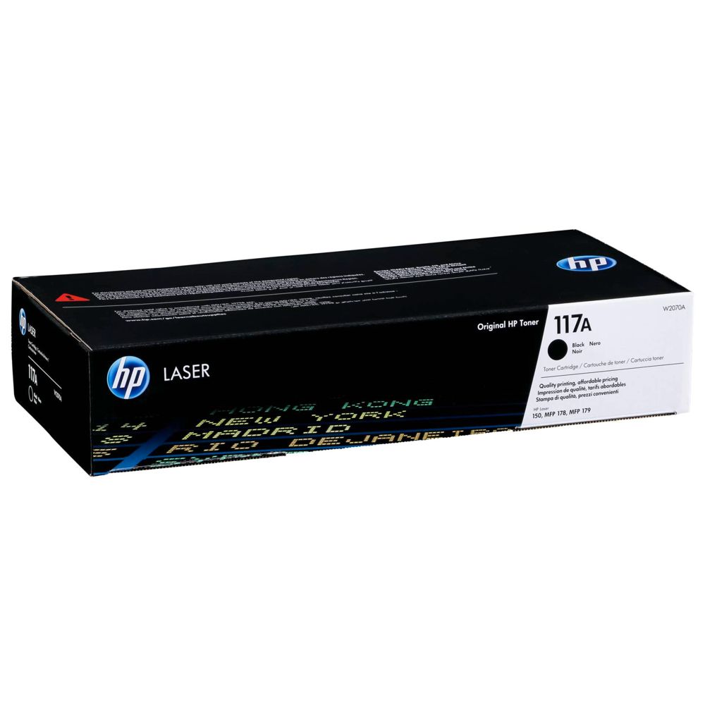 HP Toner W 2070A Μαύρο No. 117A