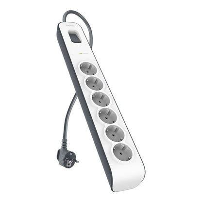 Belkin Surge Protector Power Strip with 6 Outlets and 2-Meter Power Cord BSV603vf2M-V2