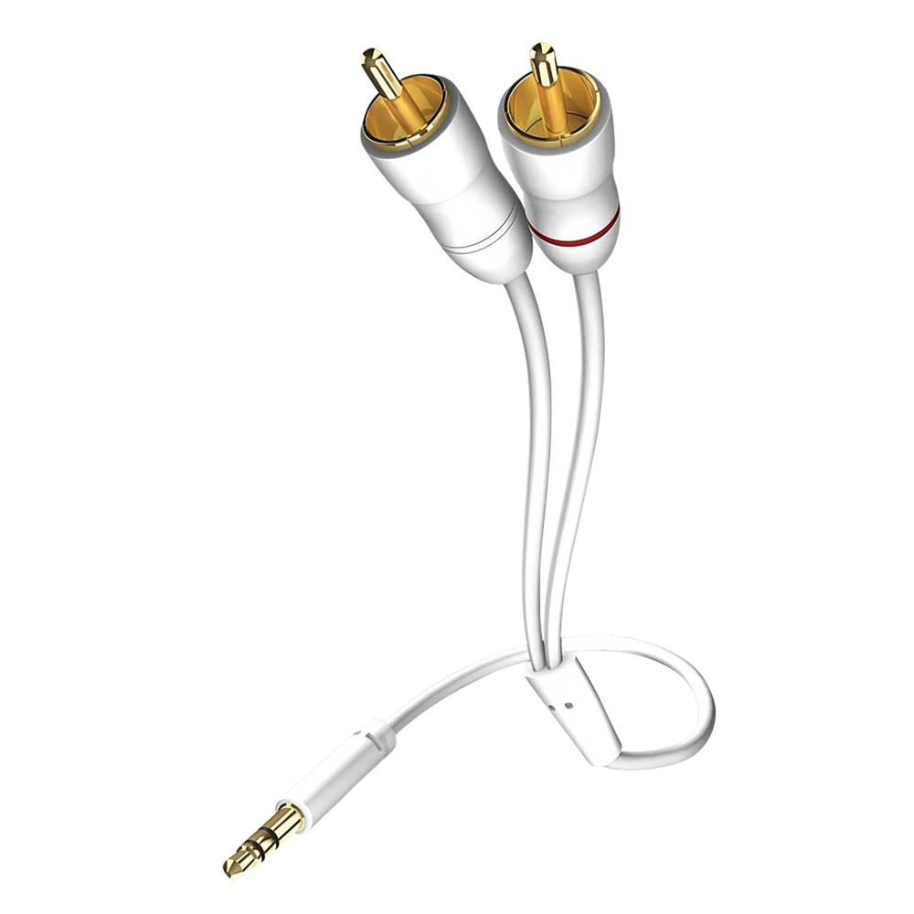 in-akustik Star Audio Cable 3,5 mm Jack Plug - Cinch 0,75 m