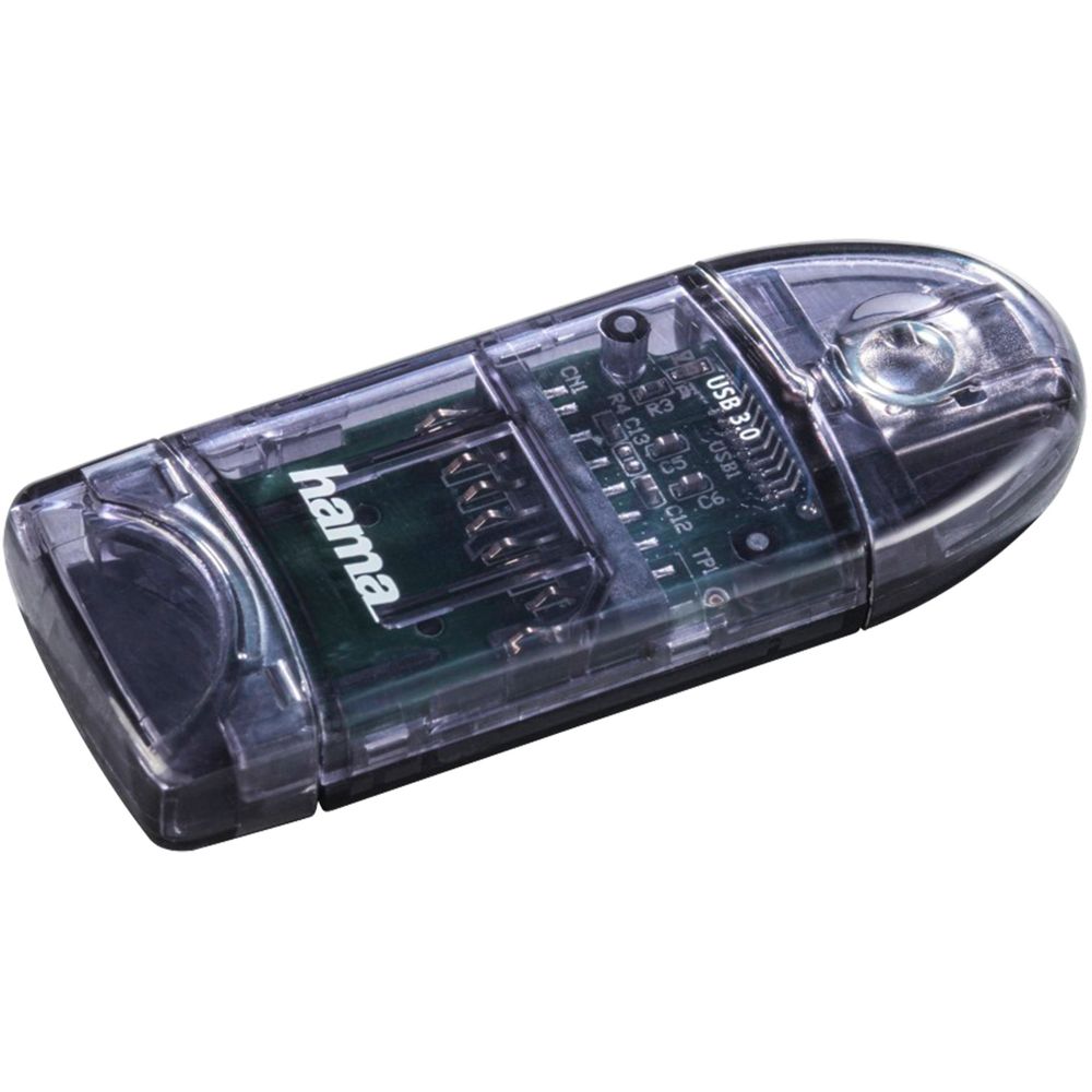 Hama USB 3.0 Αναγνώστης Κάρτας SD/microSD