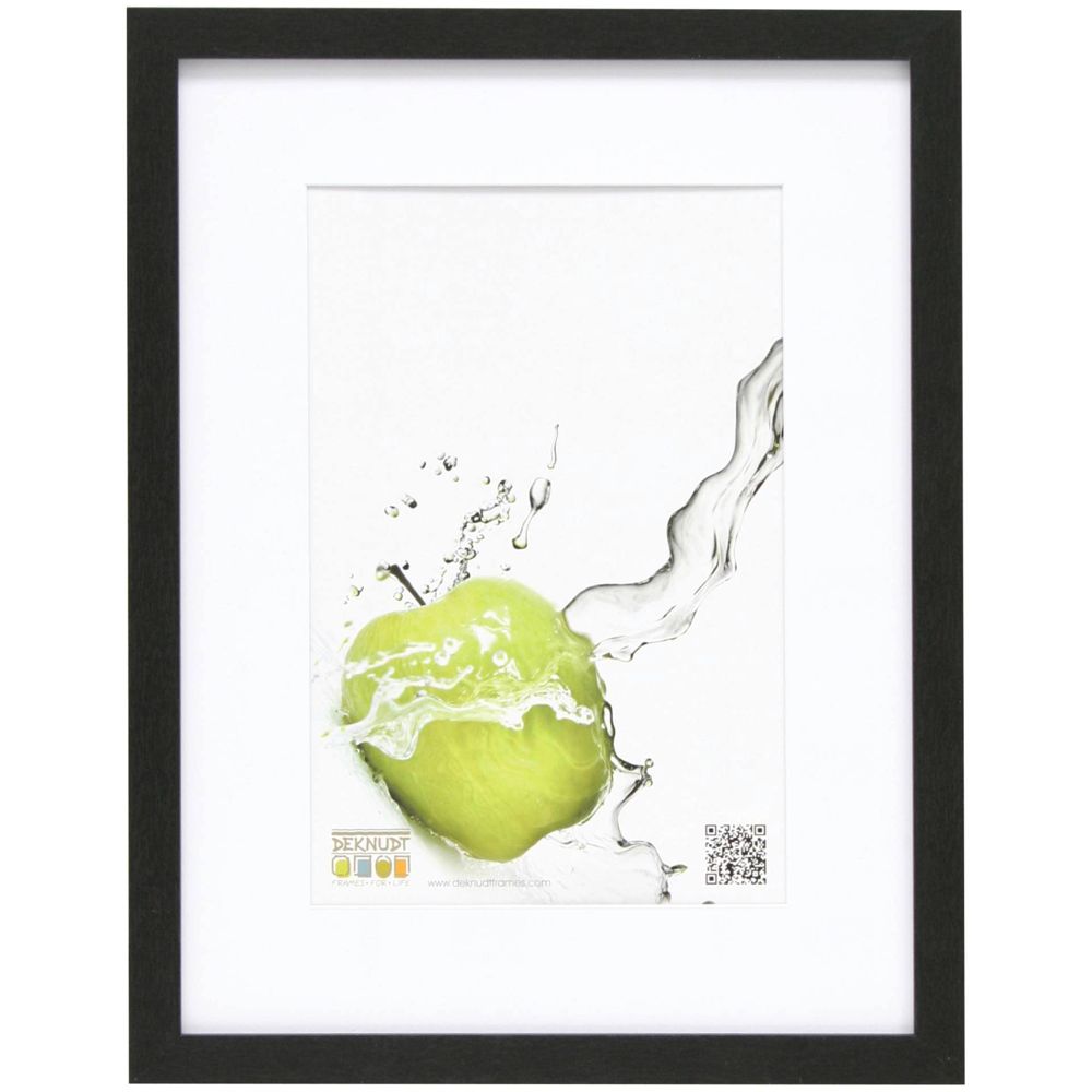 Deknudt S66KF2 P1 Κορνίζα 20x25 Μαύρη με Passepartout