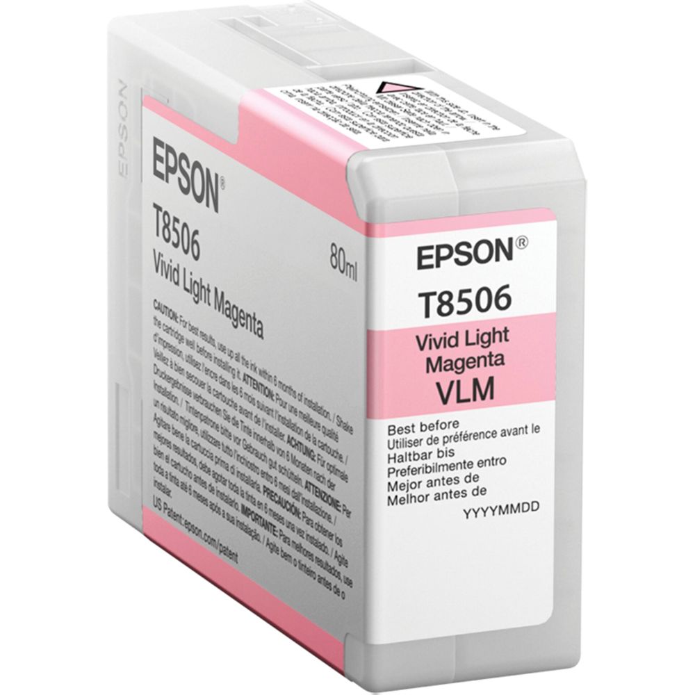 Epson Ink Cartridge Vivid Light Magenta T 850 80 ml T 8506N