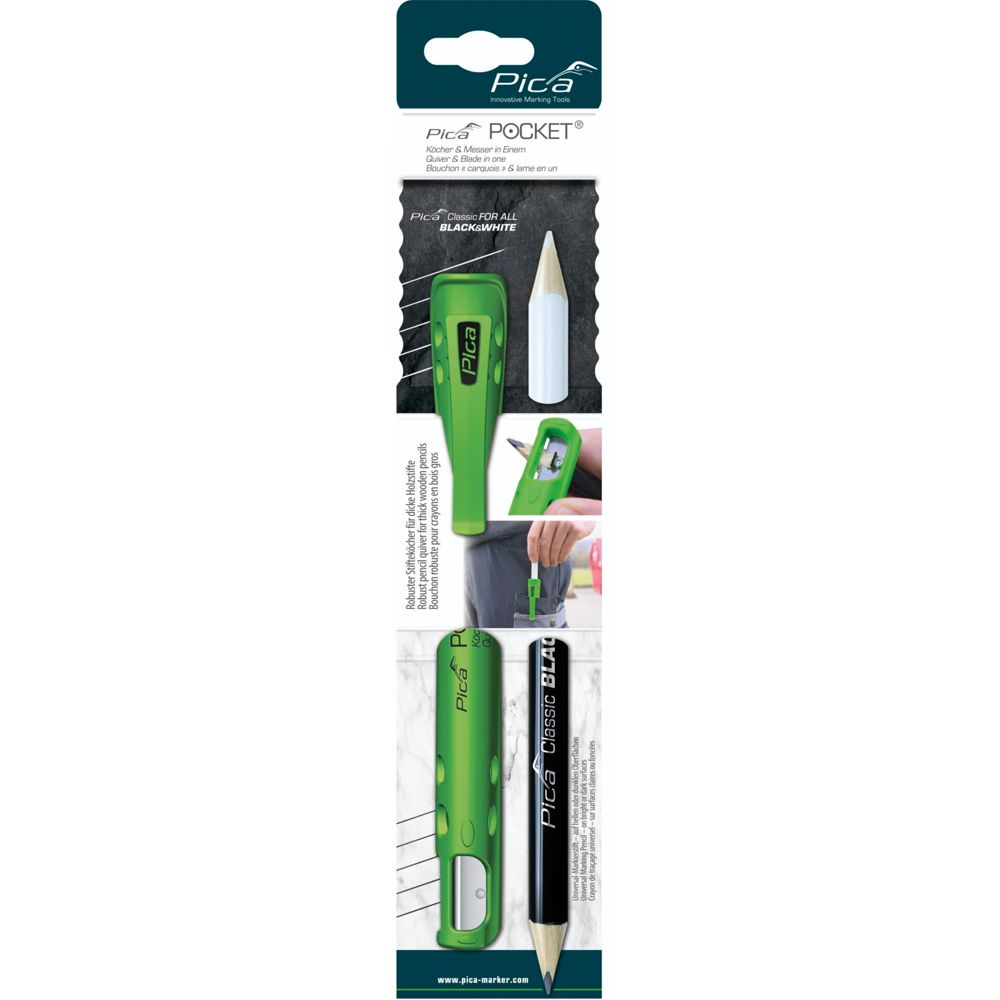 Pica Pocket με 1 FOR ALL Μαύρο & Άσπρο