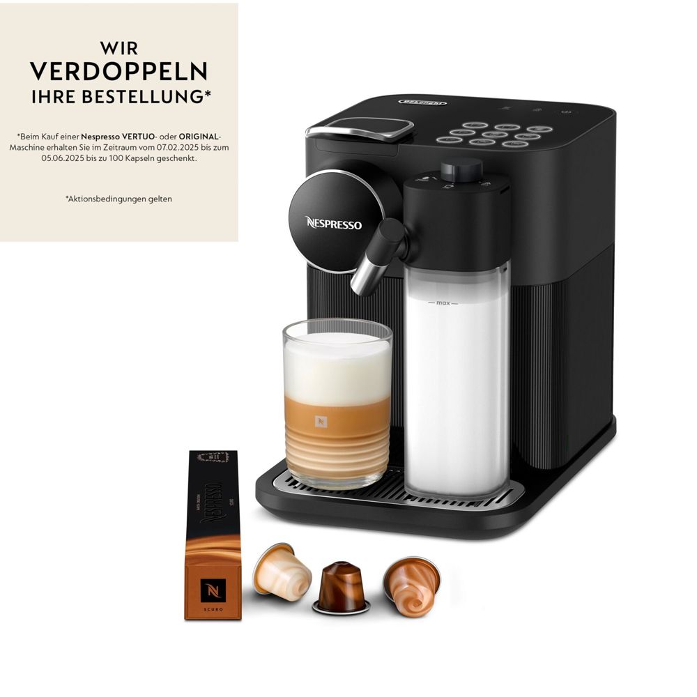 Nespresso Gran Lattissima EN 640.B - Μαύρο