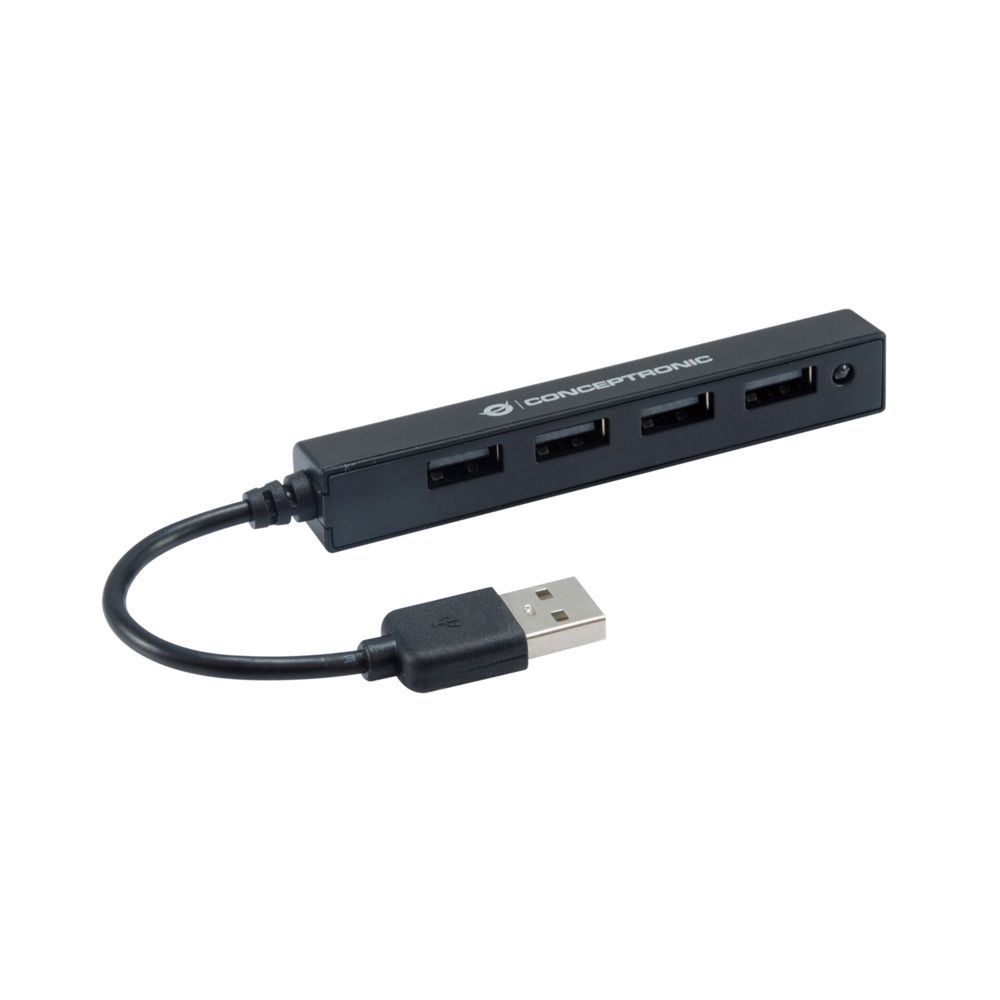 Conceptronic HUBBIES05B 4-Port USB 2.0 Hub
