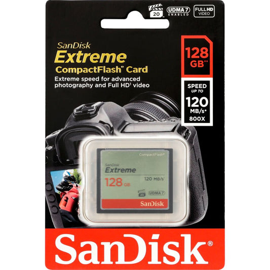 SanDisk Extreme CF 128GB 120MB/s UDMA7