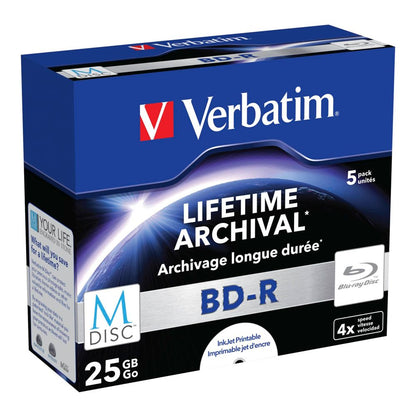 Verbatim M-Disc BD-R Blu-Ray 25GB 4x Speed