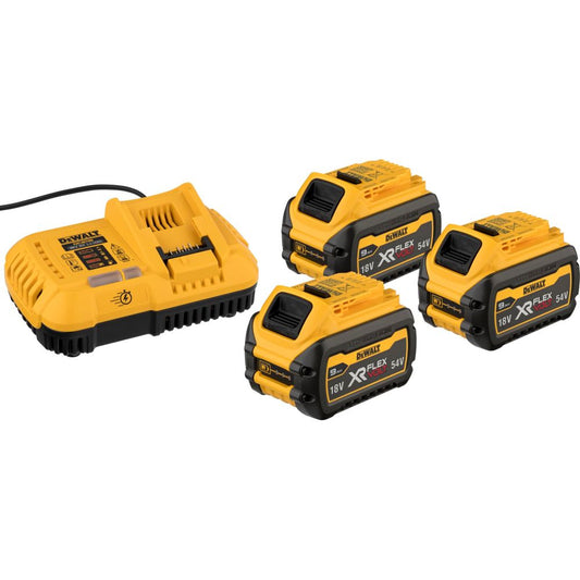 DeWalt DCB118X3-QW 3x 54V Battery Starter Set