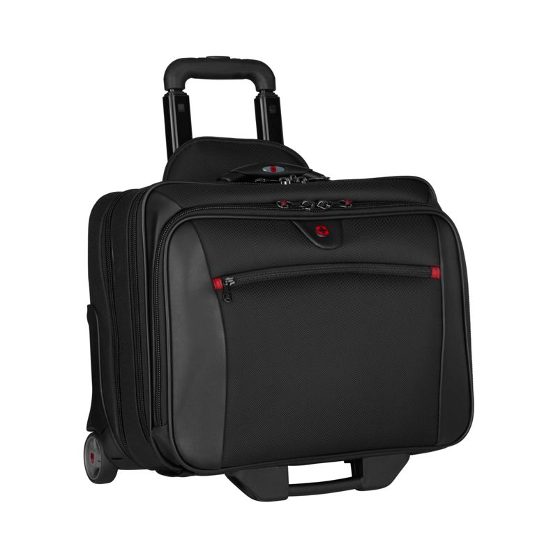 Wenger Potomac Laptop Trolley for Up to 15.4" Laptops, Black