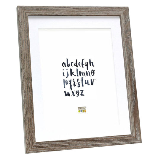 Deknudt S66KH3 P1 Κορνίζα 30x45 σε Ξύλο Γκρι Δρυς με Passepartout