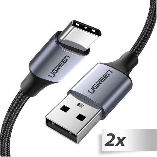 UGREEN USB-C To USB-A Cable 1M (2x1, Black)