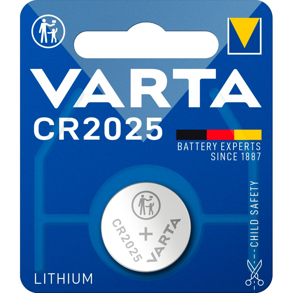 Varta CR 2025 Μπαταρίες 10x1 σε Εσωτερικό Κουτί