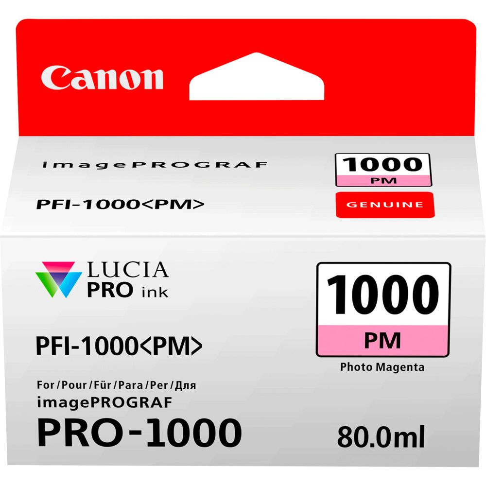 Canon PFI-1000 PM Photo Magenta Ink Cartridge
