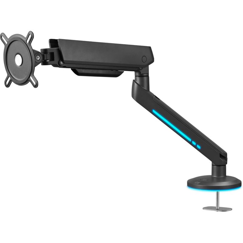 One for All Experience RGB Single Monitor Mount, Black, Model 8110