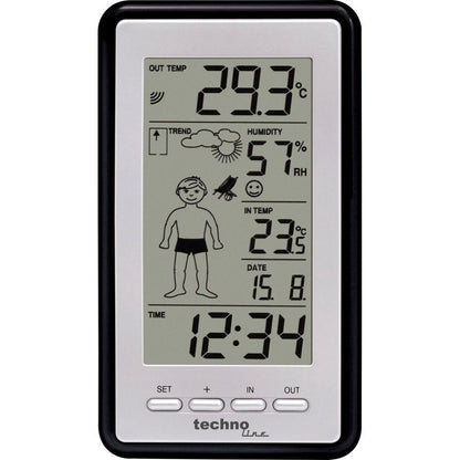 Technoline WS 9632 Μαύρο