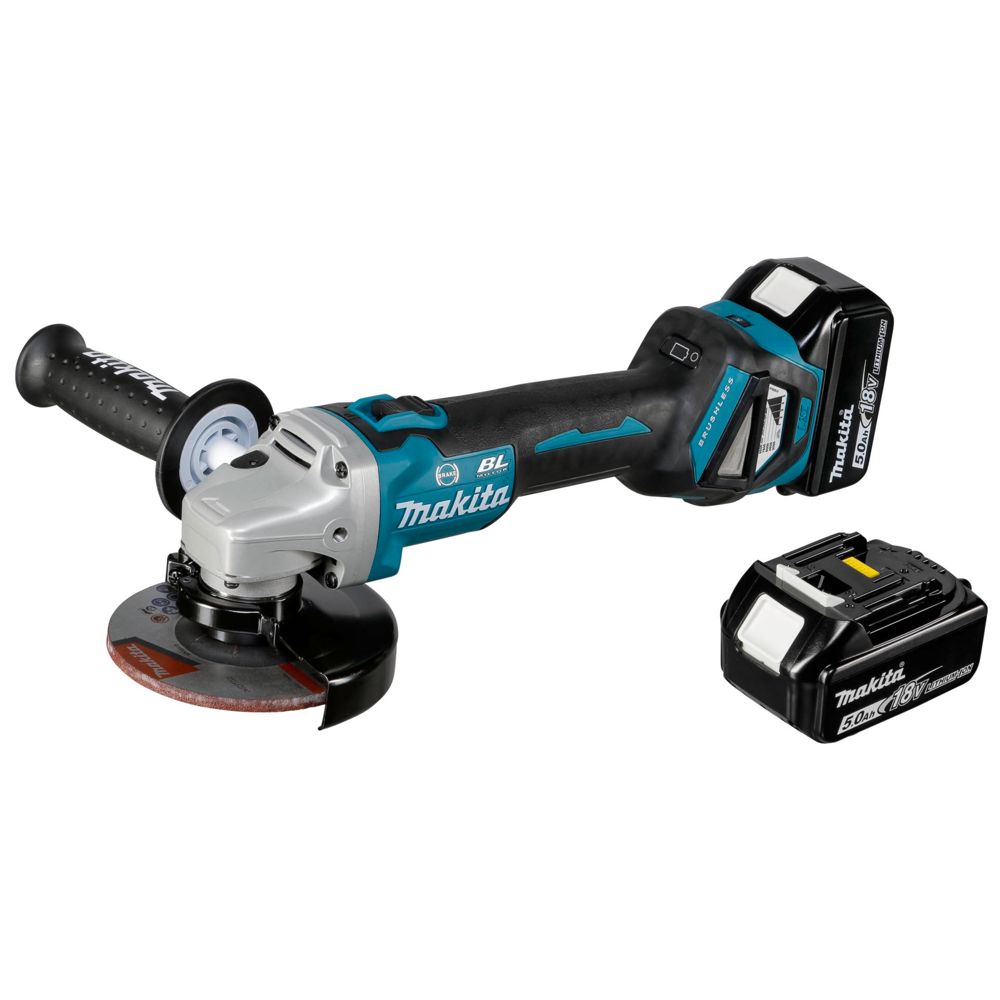Makita DGA513RTJ Ασύρματος Γωνιακός Τροχός