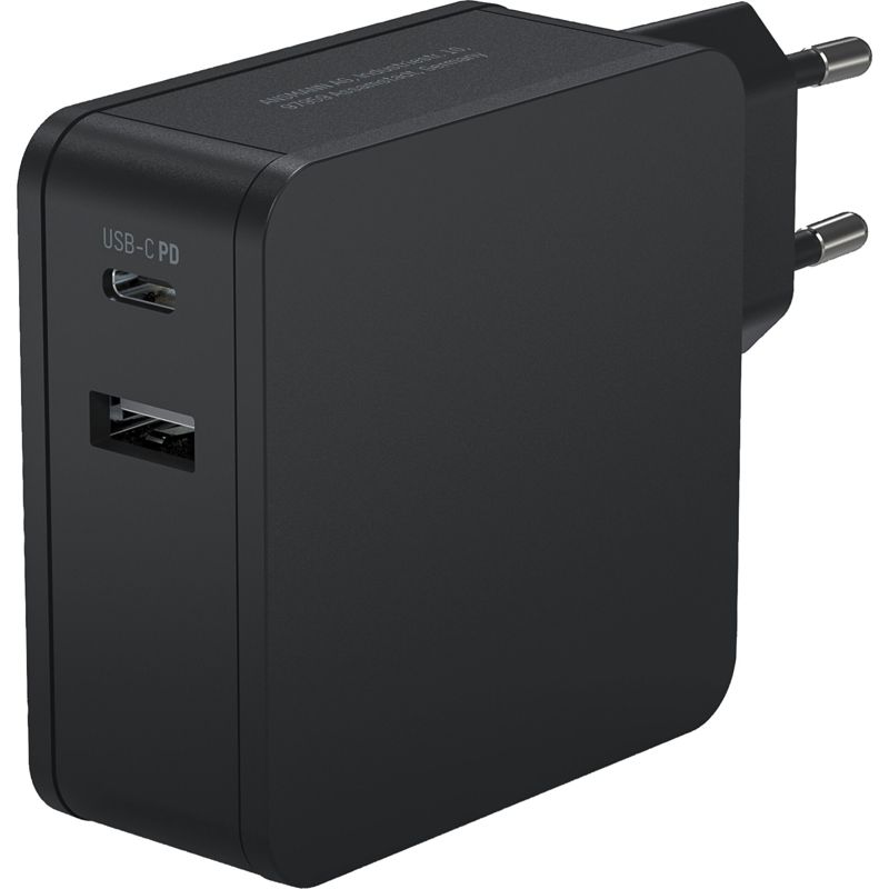 Ansmann Home Charger 254PD with 1 USB and 1 USB Type-C PD Port, 60W, 4700mA