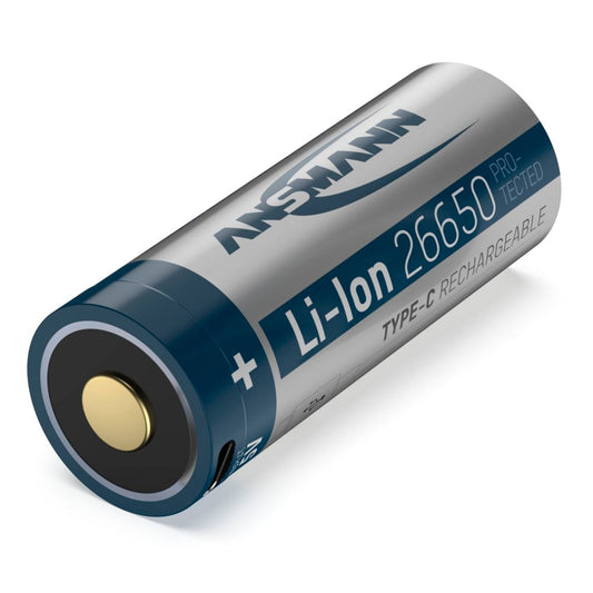 Ανσμαν Li-Ion 26650 5100mAh 3,6V με Micro-USB