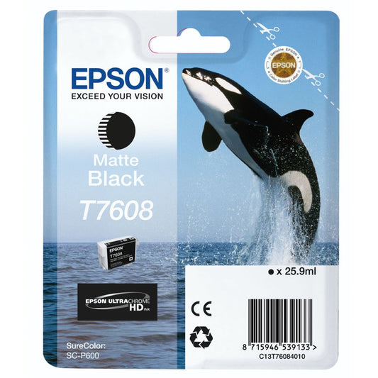 Epson T7608N Matte Black Ink Cartridge