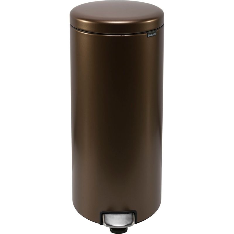 Brabantia NewIcon Pedal Bin 30 Liter Warm Bronze