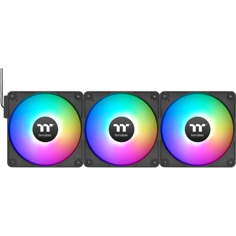 Thermaltake CT120 EX Reverse Black Fan 3-Pack with ARGB Sync