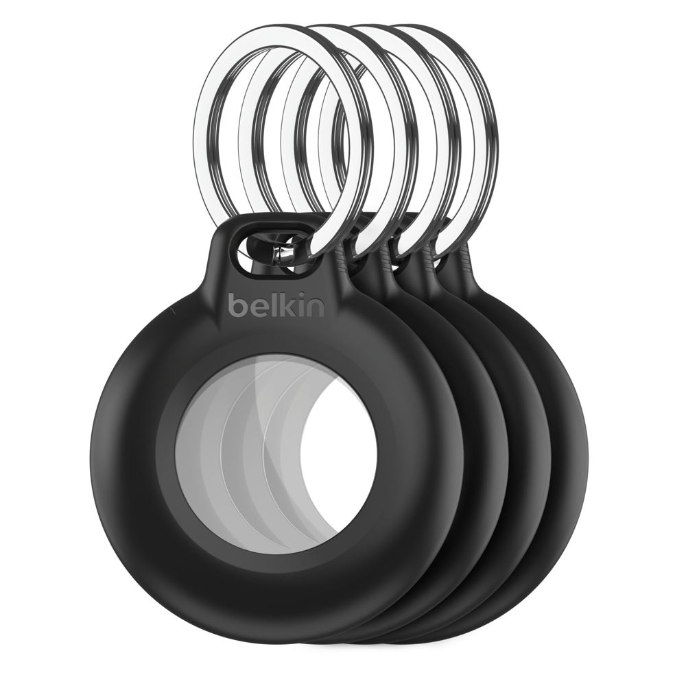 Kx4 Belkin Secure Holder Water-Resistant KeyRing Black