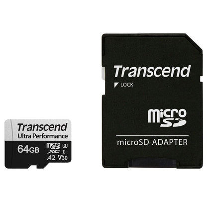 Transcend microSDXC 340S 64GB Class 10 UHS-I U3 A2