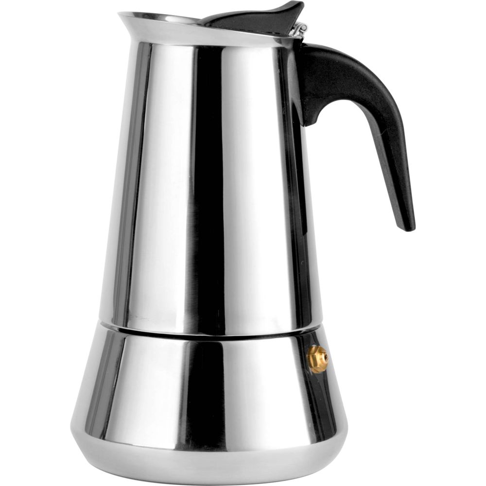 Leopold Vienna Espresso Maker Trevi Steel - 6 Cups