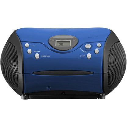 Lenco SCD-24 Ράδιο CD Μπλε/Μαύρο