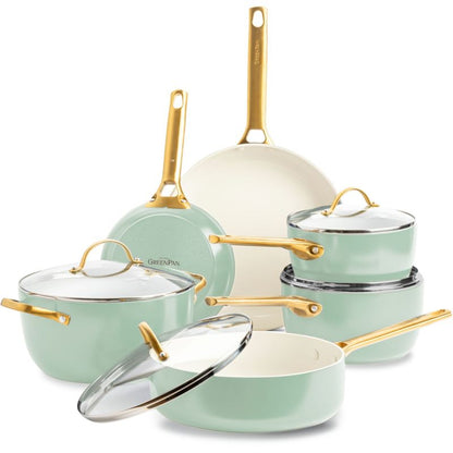 GreenPan Padova Reserve 6-Piece Cookware Set, Green
