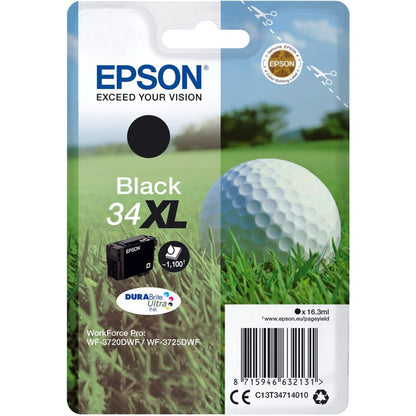 Μελανοδοχείο Epson μαύρο DURABrite Ultra Ink 34 XL T 3471