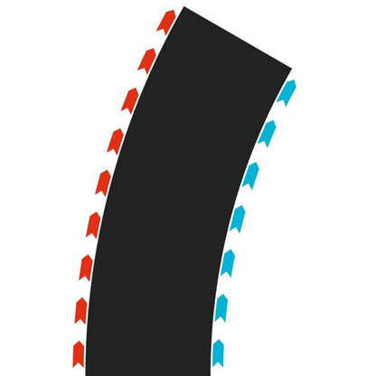 Carrera Hybrid Curves Radius 2 30Â° (2x L, 2x R)