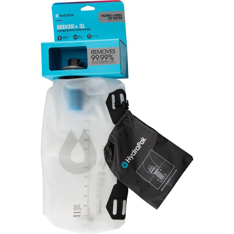 HydraPak Seeker 3L Water Reservoir with Transparent Filter