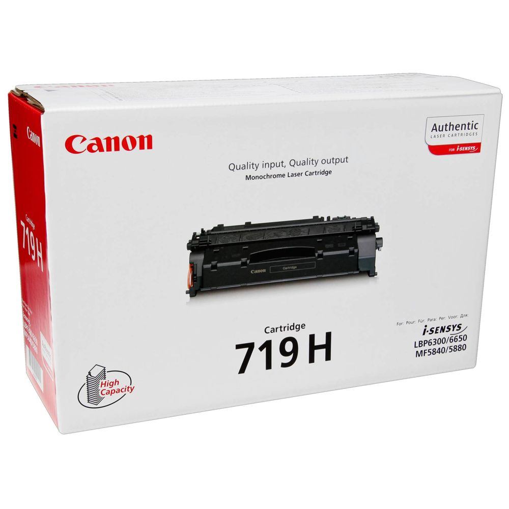 Canon Toner Cartridge 719 H Μαύρο