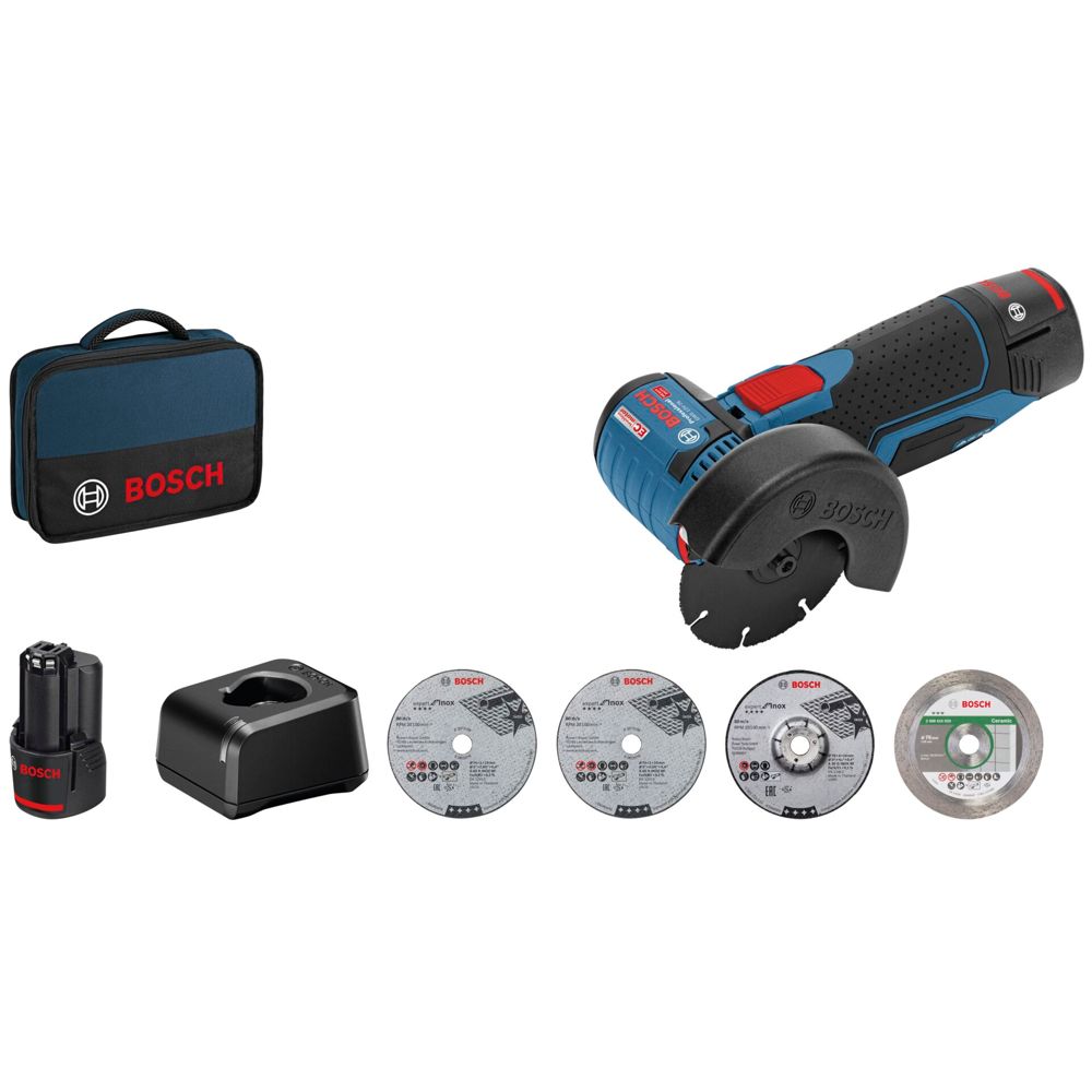 Bosch GWS 12V-76 Επαγγελματικός Κωδικός Γωνιακός Τροχός