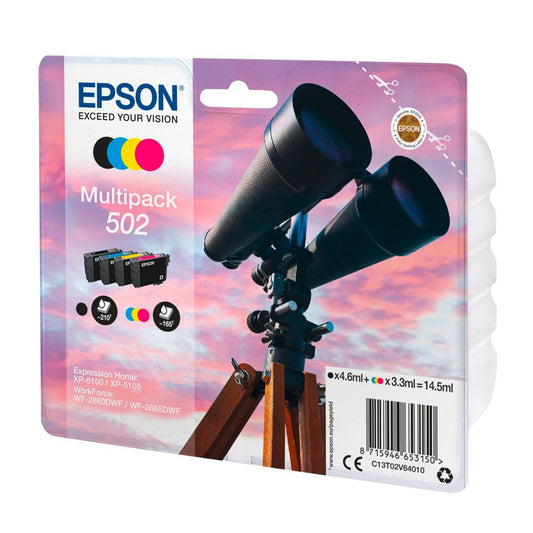 Epson Multipack T502 BK/C/M/Y T02V6