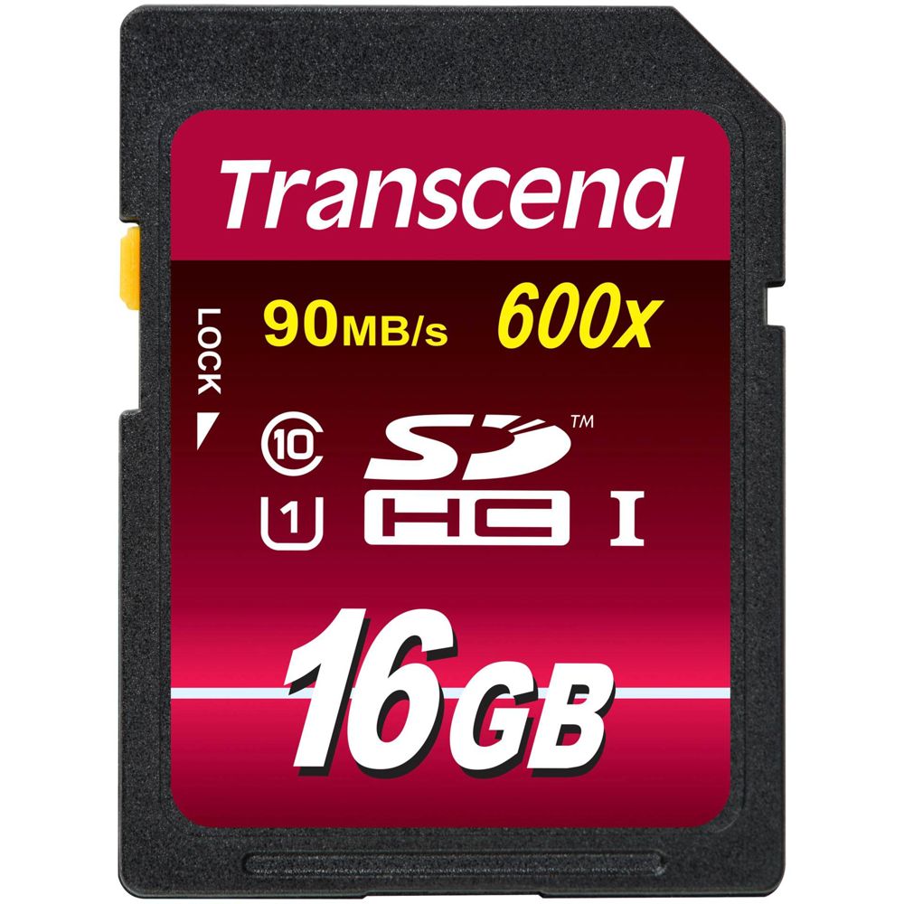Transcend SDHC 16GB Class10 UHS-I 600x Ultimate