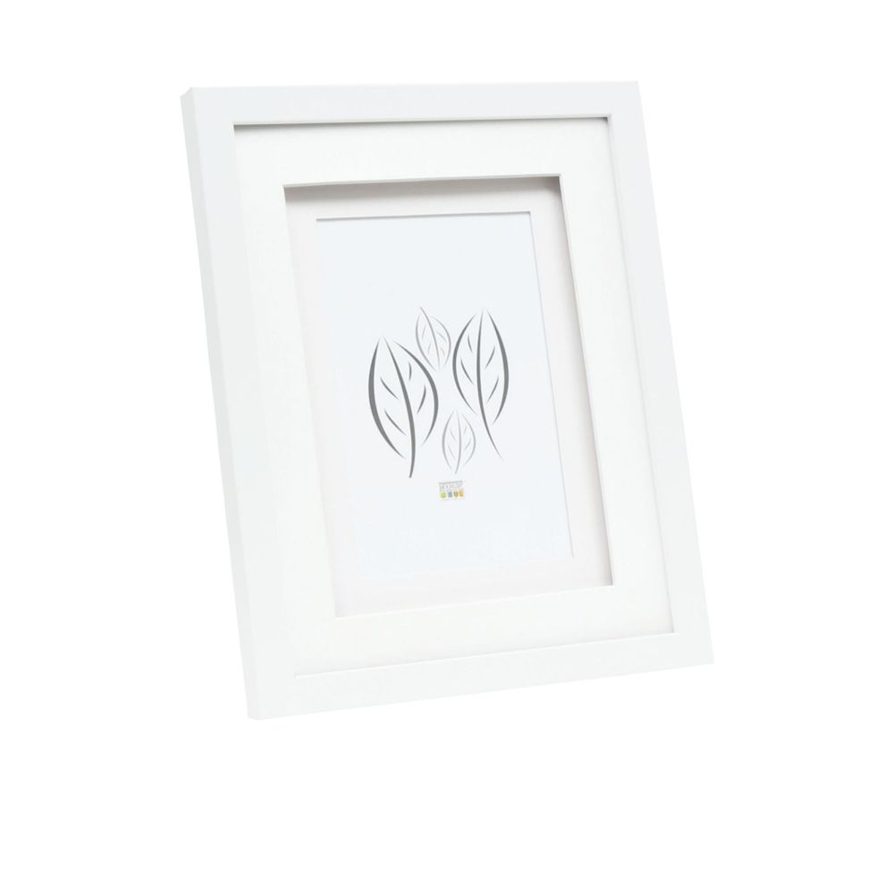 Deknudt S65KK1 Λευκό Ξύλινο Διπλό Passepartout 15x20