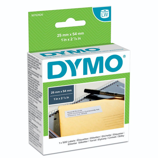 Dymo Μεγάλες Ετικέτες Επιστροφής 54mm x 25mm