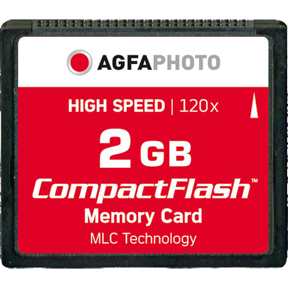 AgfaPhoto Compact Flash 2GB High Speed 120x MLC
