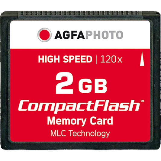 AgfaPhoto Compact Flash 2GB High Speed 120x MLC