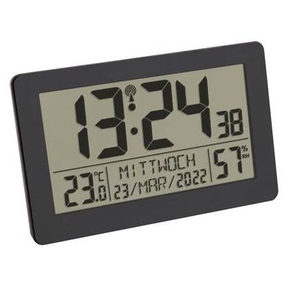 TFA 60.2557.01 Ραδιοελεγχόμενο Ρολόι με Κλίμα Δωματίου