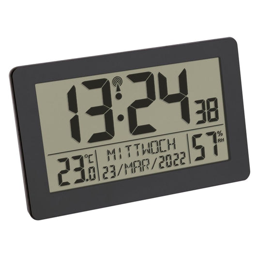 TFA 60.2557.01 Ραδιοελεγχόμενο Ρολόι με Κλίμα Δωματίου