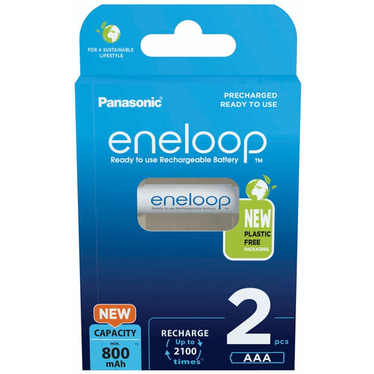 Panasonic Eneloop Micro AAA 800mAh Ni-MH BK-4MCDE/2BE